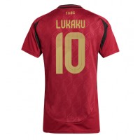 Camisa de time de futebol Bélgica Romelu Lukaku #10 Replicas 1º Equipamento Feminina Europeu 2024 Manga Curta